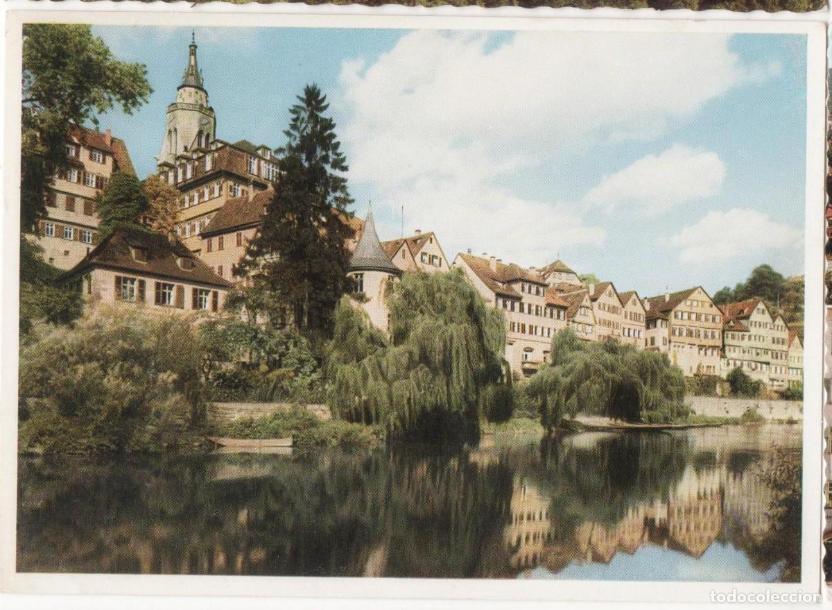 Postkarten: Tubinga-Alemania-Escrita-
