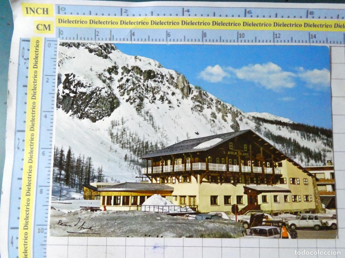 Postcards: POSTAL DE FRANCIA. VAL D'ISERE CHALET L'AIGLE BLANC RENAULT 4 4L. 263