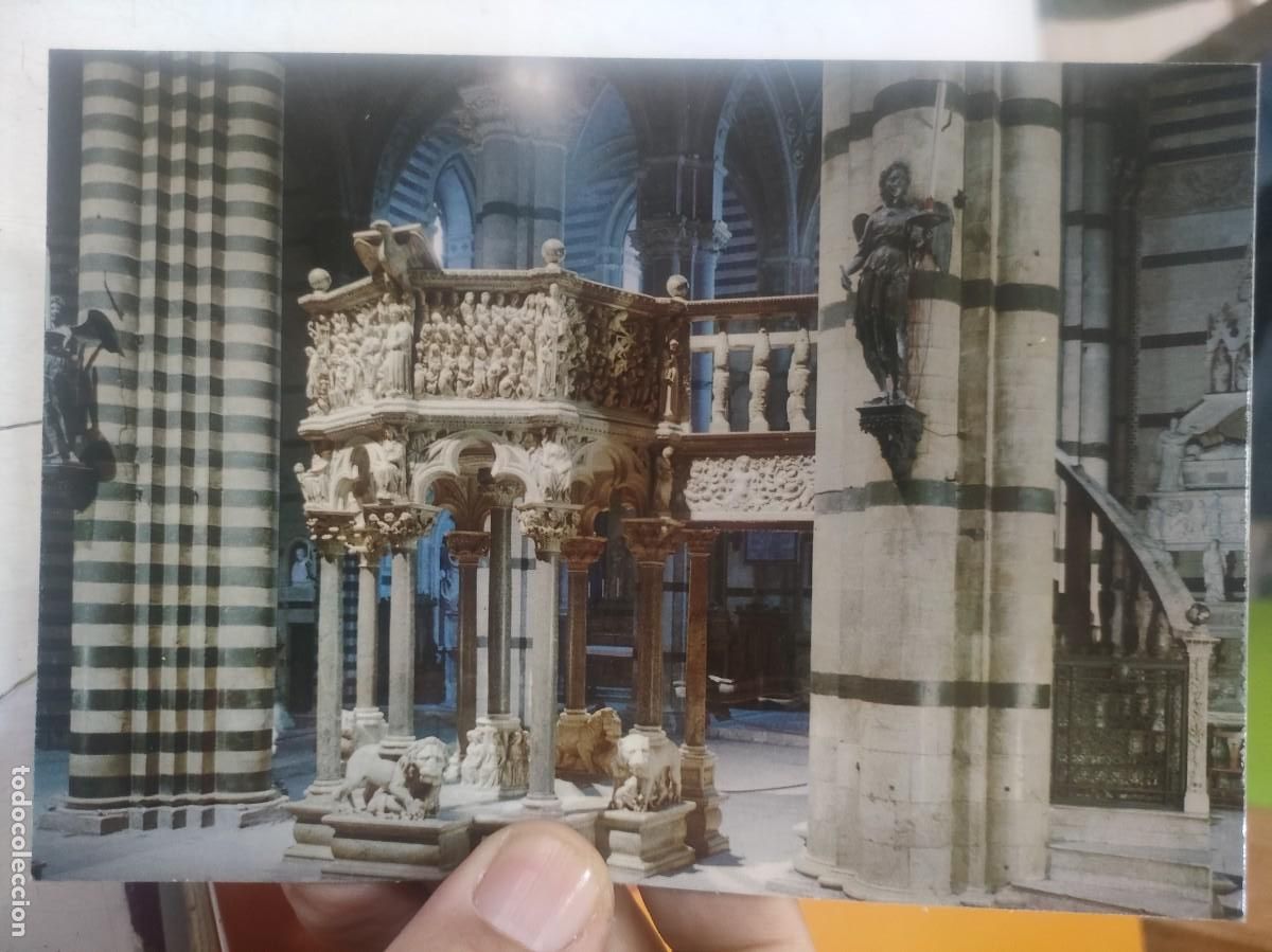 Postales: Postal SIENA Interno Duomo P&Uacute;LPITO SC - Foto 1