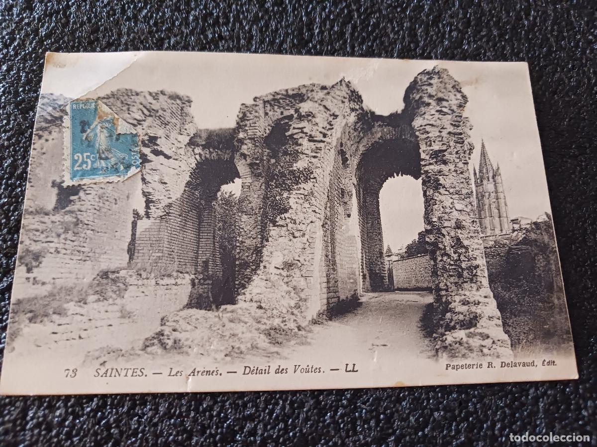 Cartes Postales: 73 saintes les arenes, detail des voulet, ed. papeleria delavaud, circulada