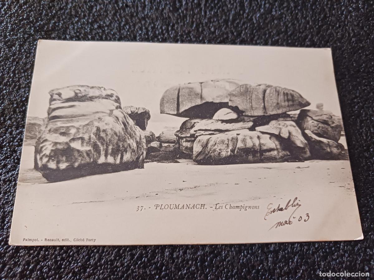 Cartes Postales: 37 ploumanach, les champignons, ed. paimpol renault, escrita