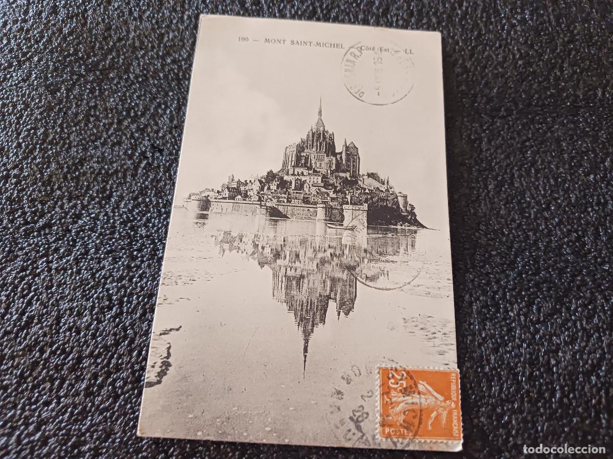 Postais: 190 mont saint michel cote est, circulada 1916