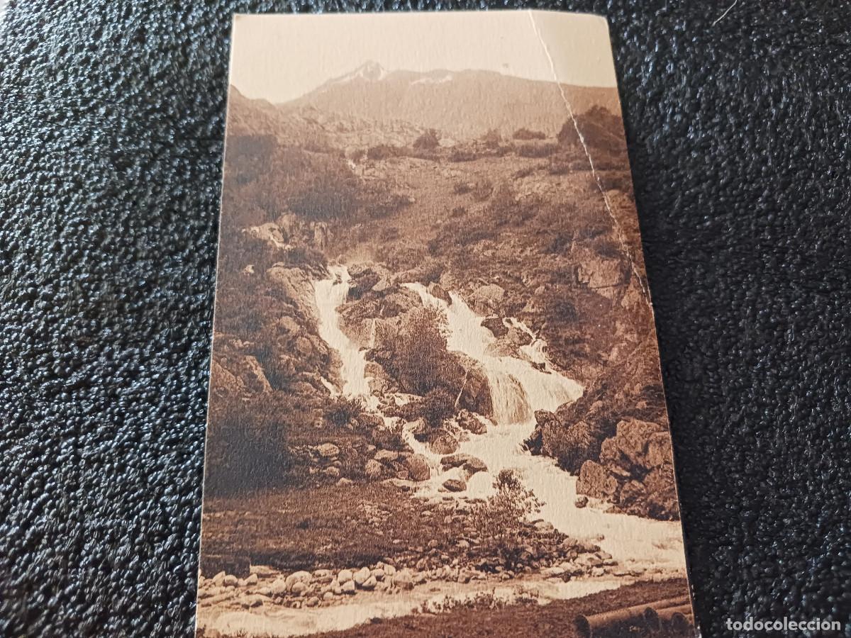 Postcards: 1 les pyrenees, l`hospitalet, la cascade