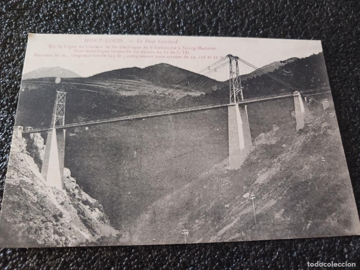 Postcards: mont louis, le pont gisclard, ed. l. verges