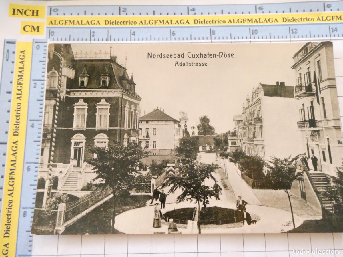 Postales: POSTAL DE ALEMANIA. CUXHAFEN D&Ouml;SE ADOLFSTRASSE. 281