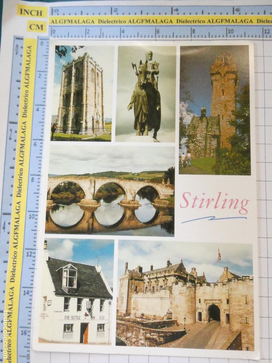 Postales: POSTAL DE REINO UNIDO GRAN BRETA&Ntilde;A. ESCOCIA STIRLING CASTLE CASTILLO. 335