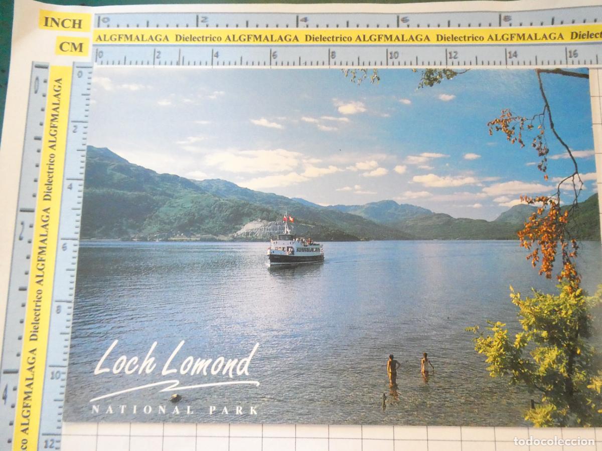 Postales: POSTAL DE REINO UNIDO GRAN BRETA&Ntilde;A. ESCOCIA LOCH LOMOND NATIONAL PARK. BARCO. 336