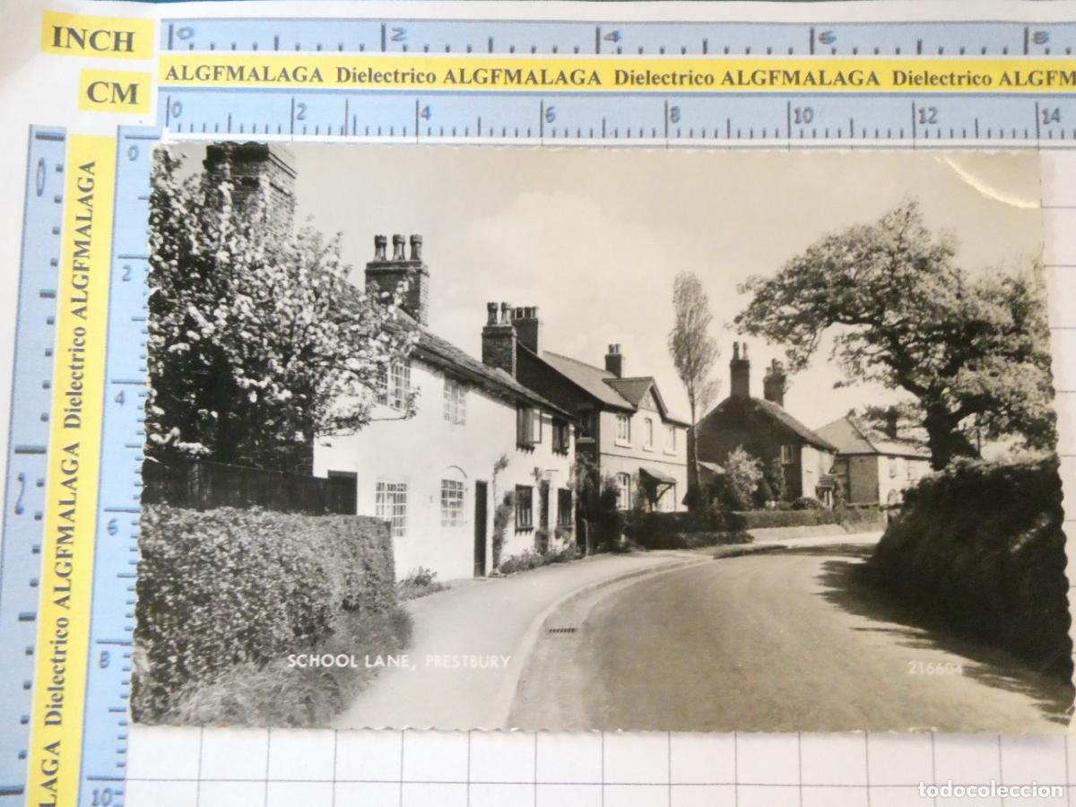 Postales: POSTAL DE REINO UNIDO GRAN BRETA&Ntilde;A. PRESTBURY SCHOOL LANE . 358