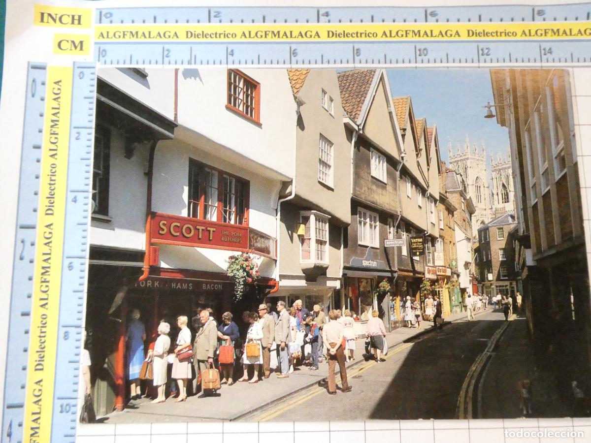 Cartes Postales: POSTAL DE REINO UNIDO GRAN BRETA&Ntilde;A. YORK LOW PETERGATE . 360