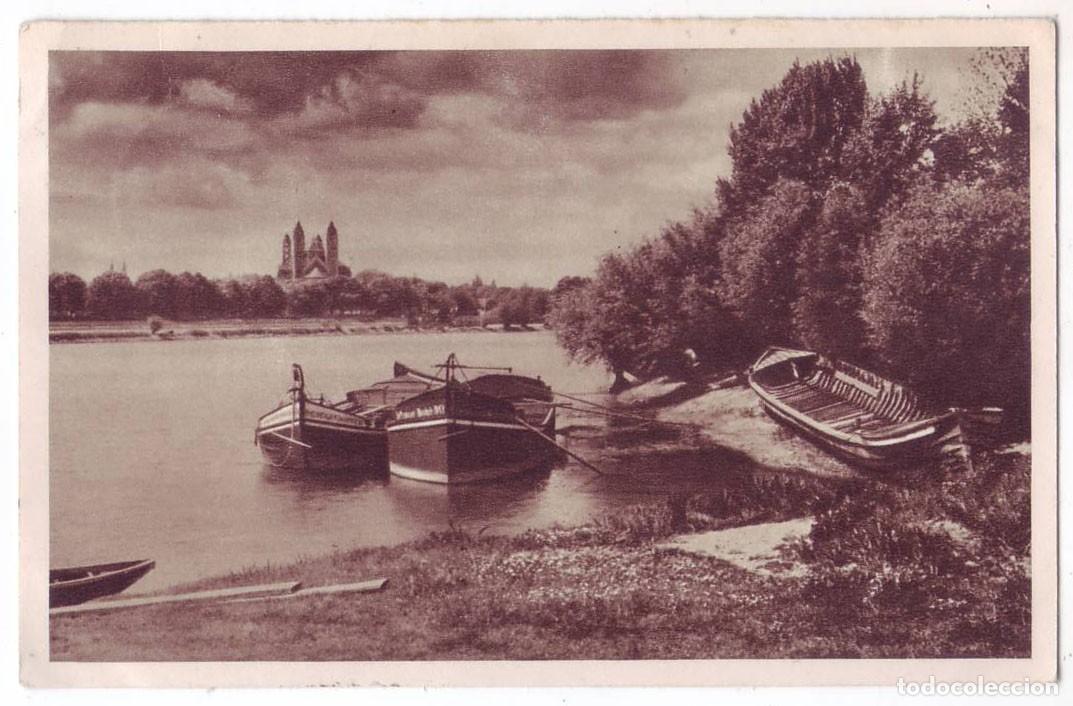 Postales: Alemania: Deutschland. Der Rhein bei Speyer. Reichswinterhilfe Lotterie 1934/35 (A&ntilde;os 30)