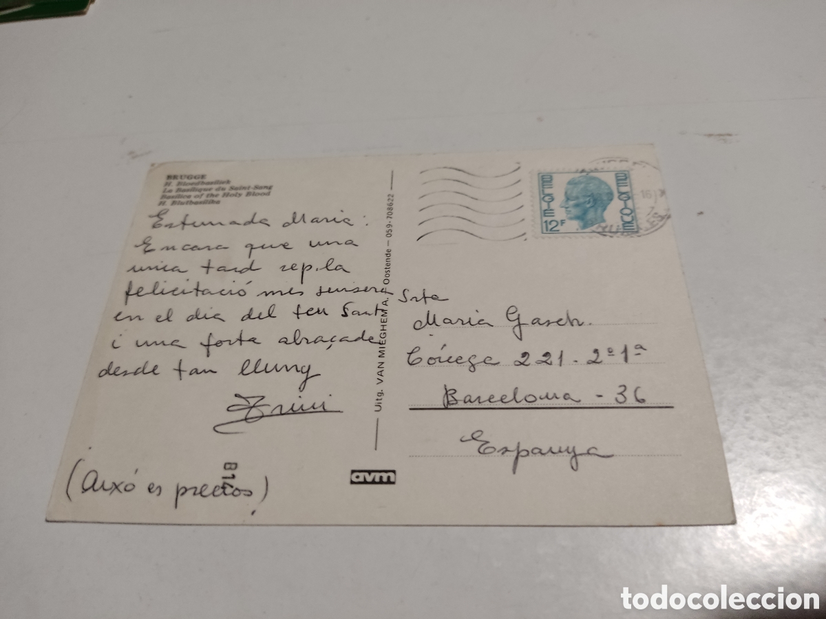 Postales: Postal brujas B&eacute;lgica - Foto 2