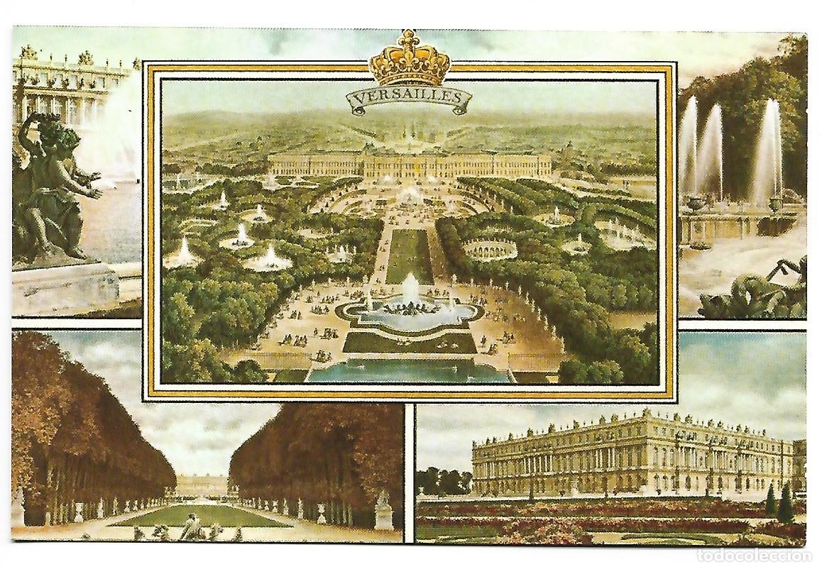 Postcards: LE CHATEAU - LE PARC - THE CASTLE - THE PARK,- VERSAILLES - FRANCIA