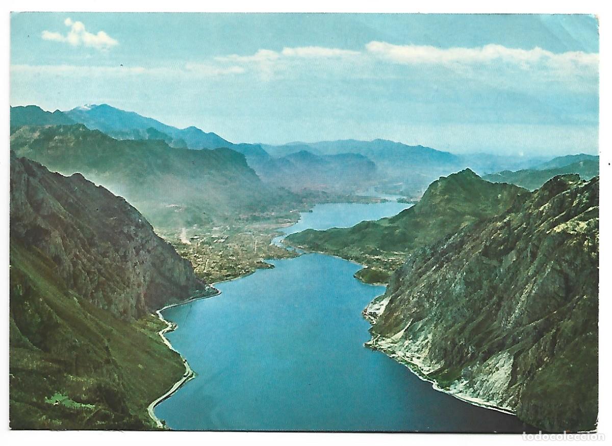 Postcards: VEDUTA AEREA, QUEL RAMO DEL LAGO DI COMO.- ITALIA