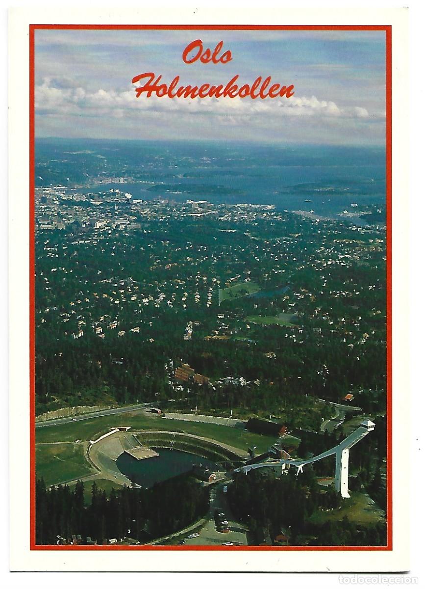 Postcards: HOLMENKOLLEN - UTSIKT MOT OSLO.- SUECIA