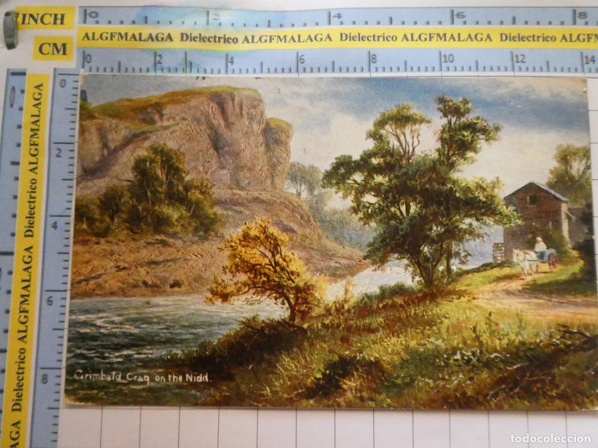 Postais: ANTIGUA POSTAL DE REINO UNIDO GRAN BRETA&Ntilde;A. A&Ntilde;O 1906 GRIMBALD CRAG ON THE NIDD YORKSHIRE. 746
