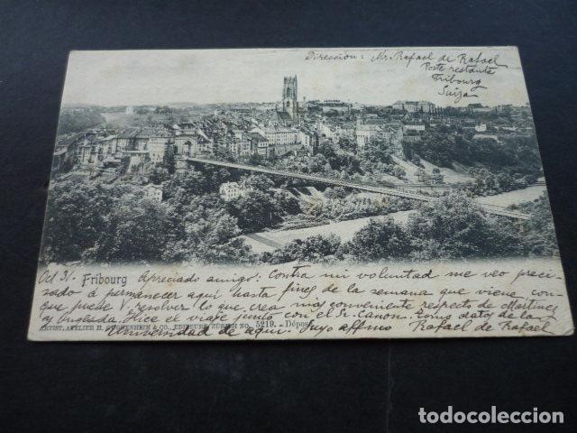 Postales: FRIBOURG SUIZA POSTAL - Foto 1