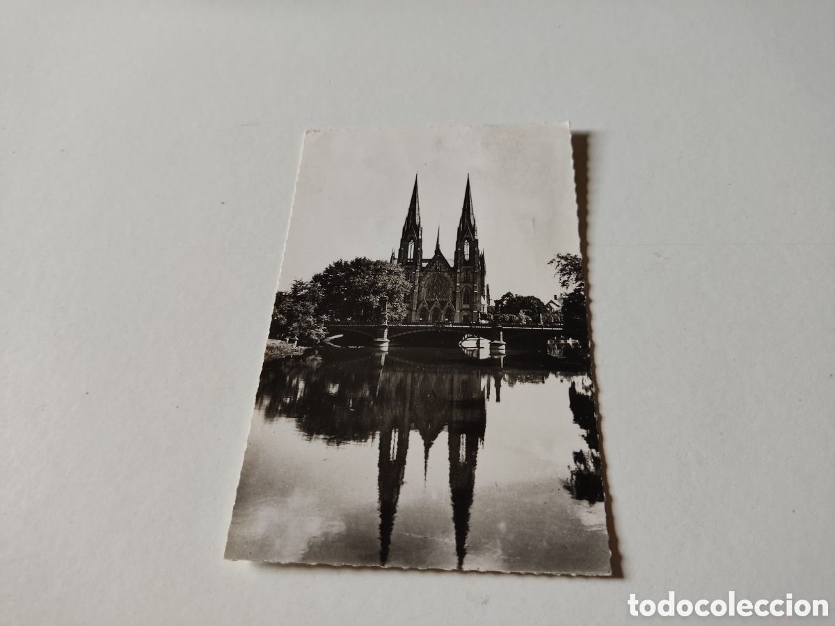 Postales: Postal Estrasburgo iglesia - Foto 1