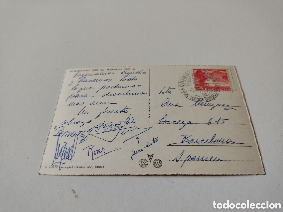 Postales: Postal Grindelwald Suiza - Foto 2