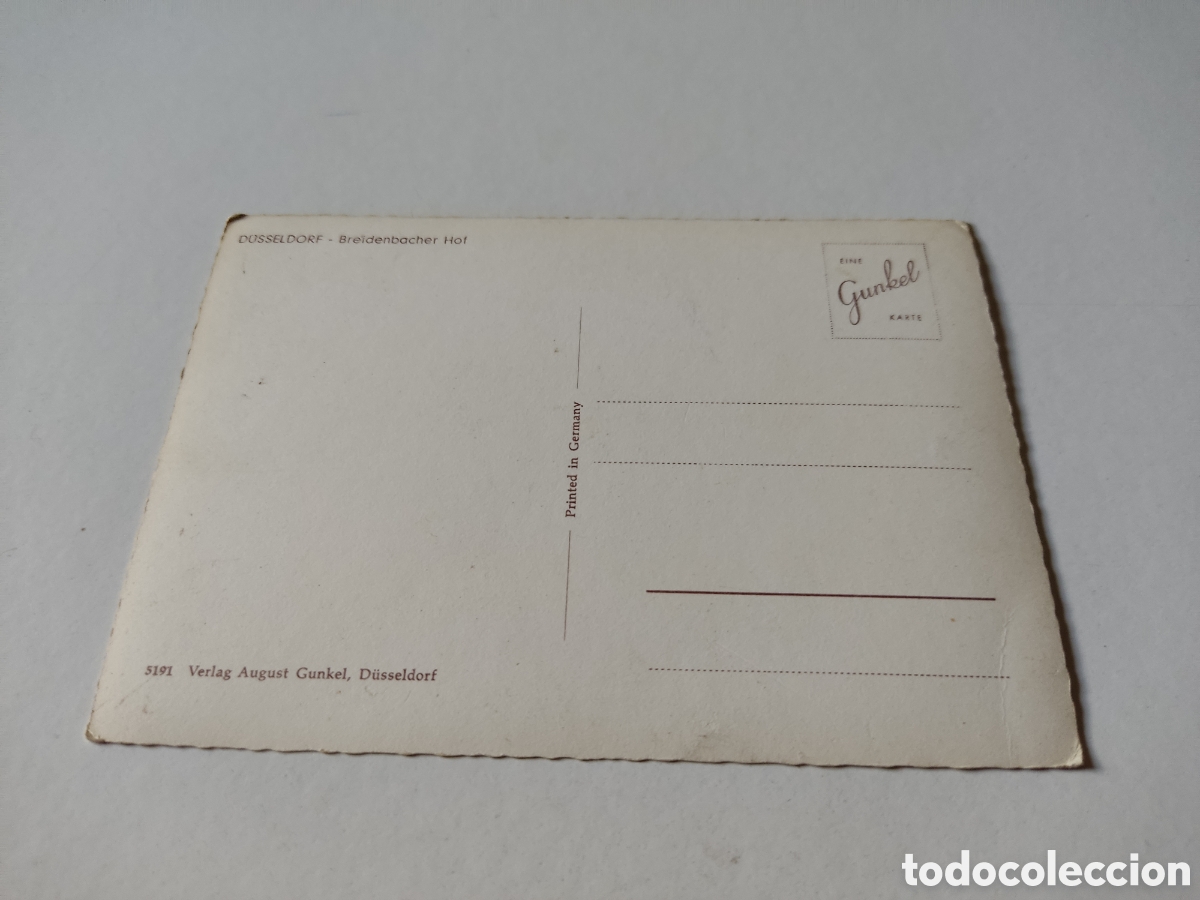 Postales: Postal dusseldorf, hotel Breidenbacher - Foto 2