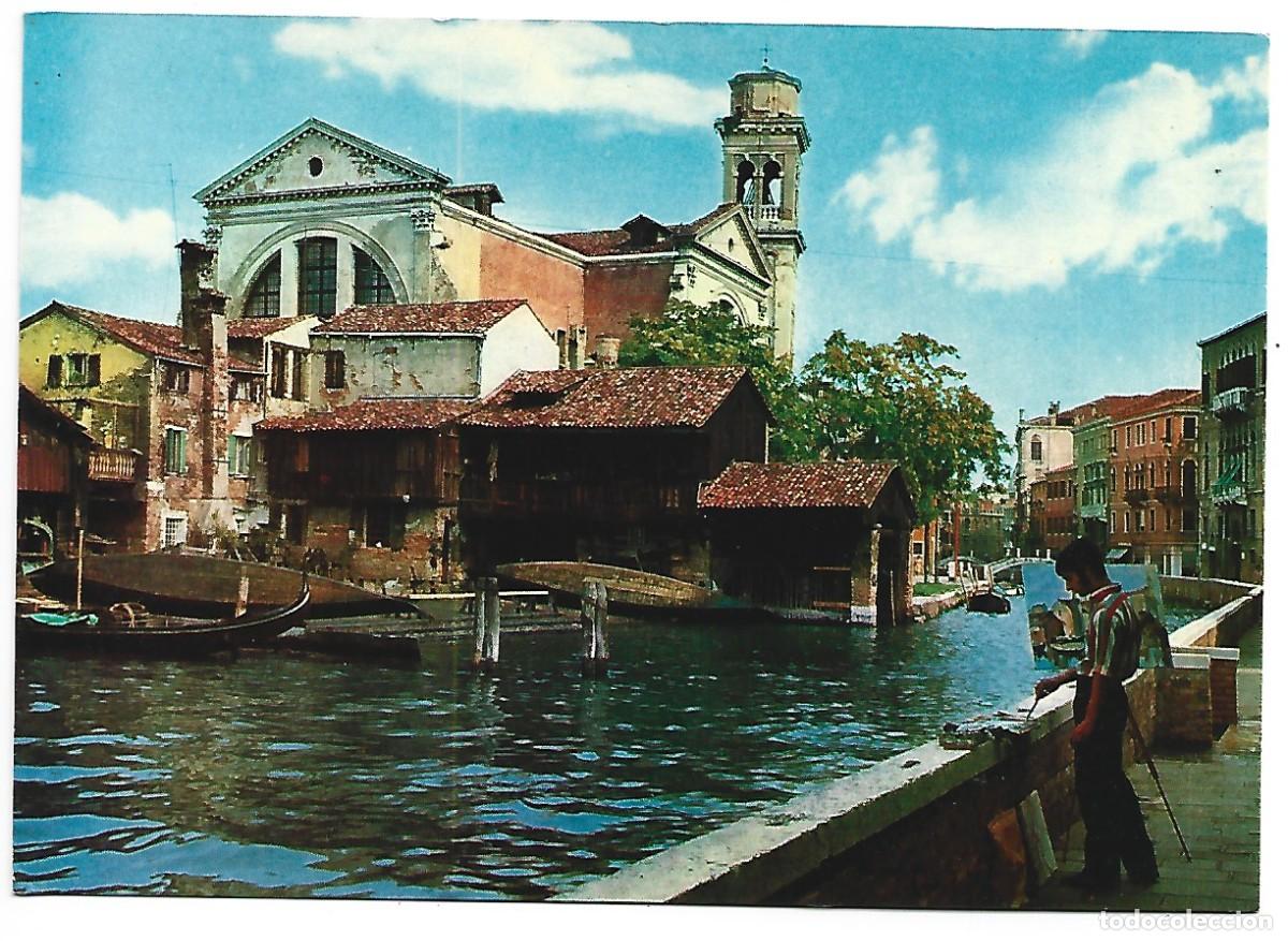 Postcards: SQUERO DI S. TROVASO.- VENEZIA - ITALIA