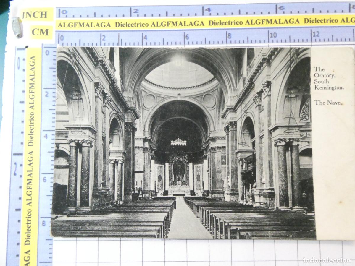 Postais: ANTIGUA POSTAL DEL REINO UNIDO GRAN BRETA&Ntilde;A. THE ORATORY SOUTH KENSINGTON THE NAVE 3611