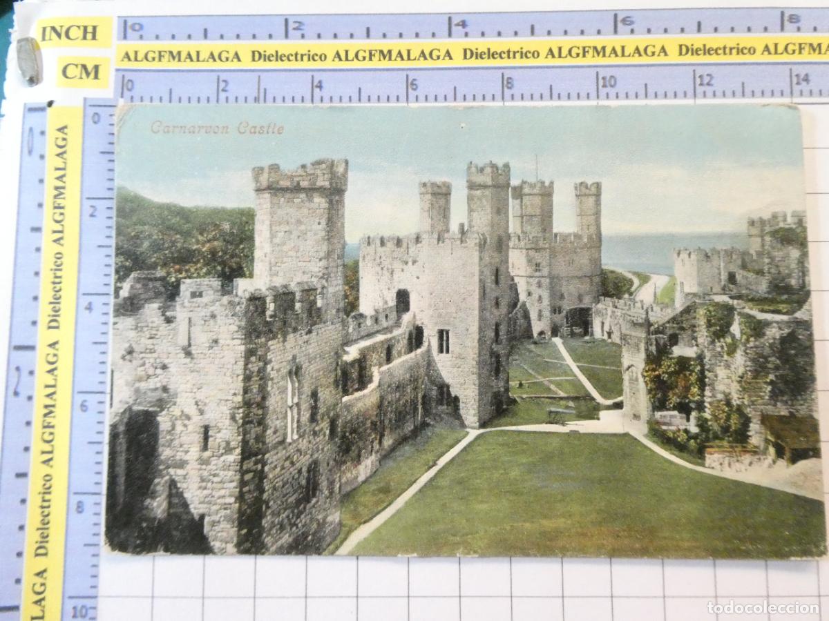 Postales: ANTIGUA POSTAL DEL REINO UNIDO GRAN BRETA&Ntilde;A. CASTILLO CARNARVON CASTLE 3622