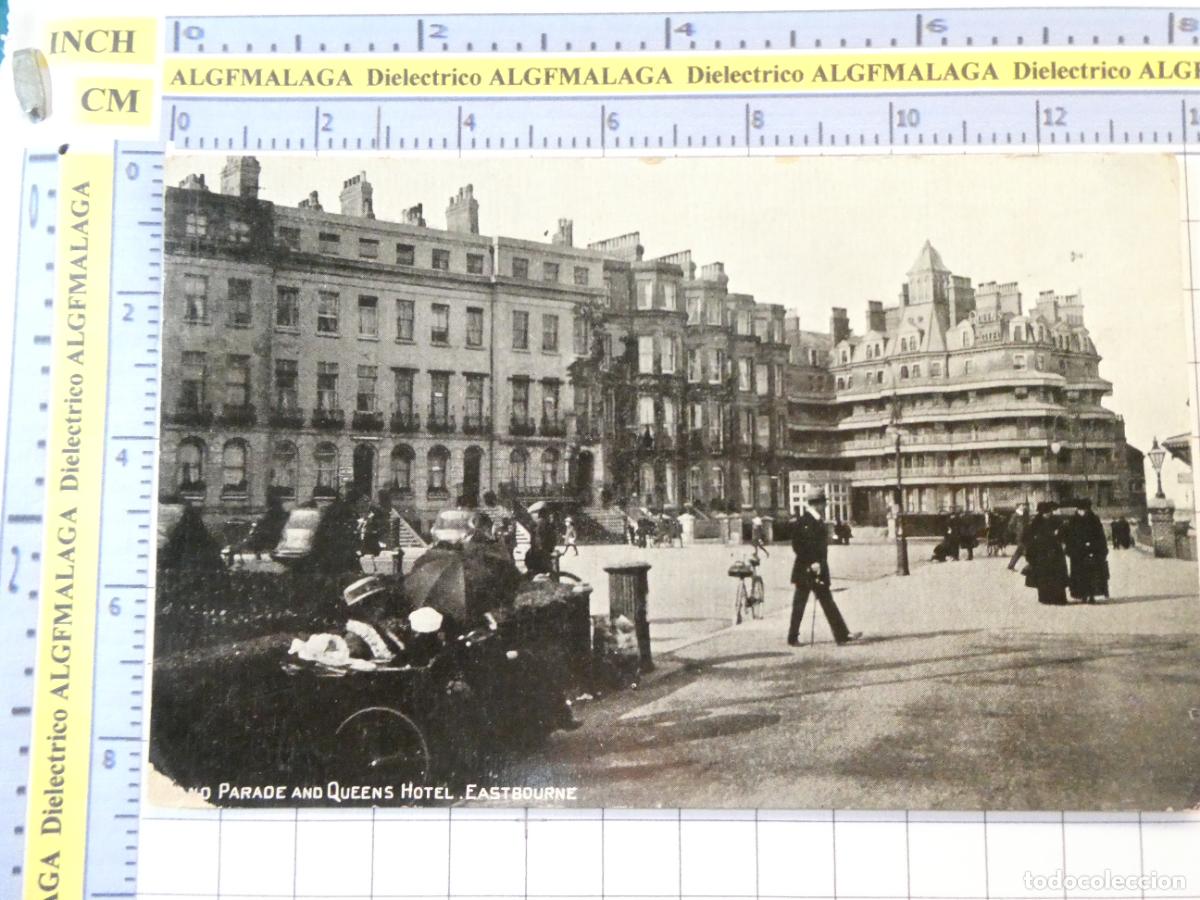 Cartoline: ANTIGUA POSTAL DEL REINO UNIDO GRAN BRETA&Ntilde;A. A&Ntilde;O 1913. EASTBOURNE QUEENS HOTEL. 3624