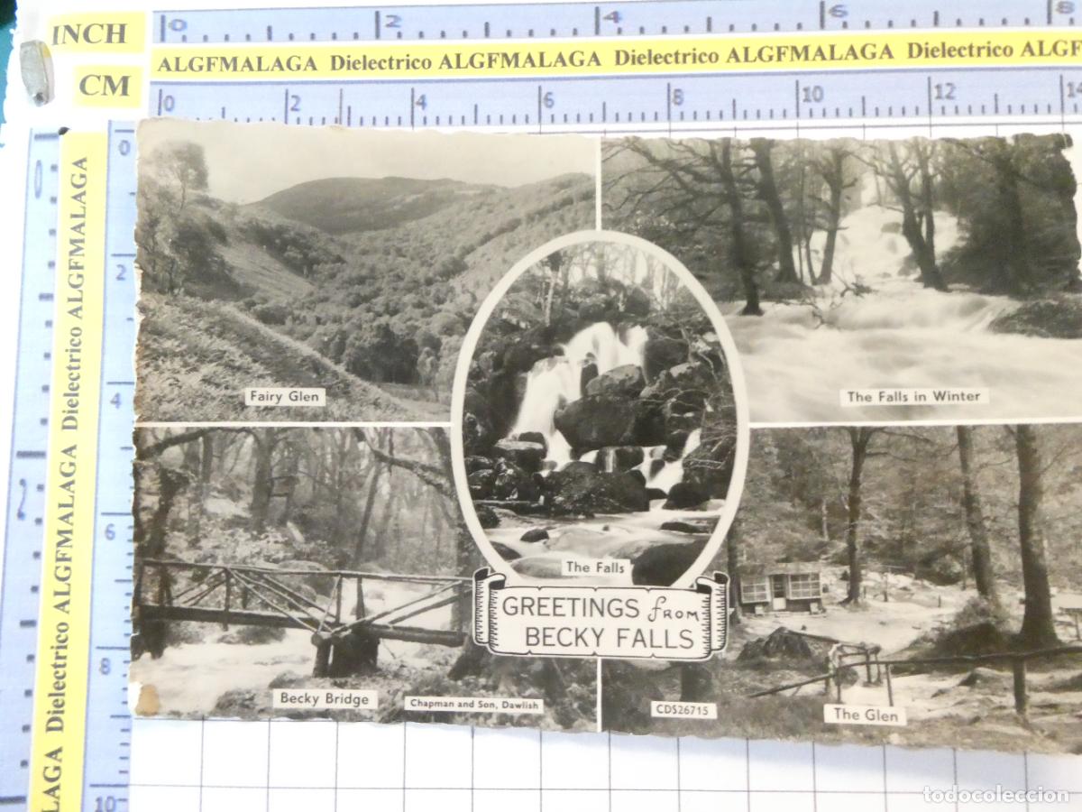 Postais: ANTIGUA POSTAL DEL REINO UNIDO GRAN BRETA&Ntilde;A. BECKY FALLS 1279