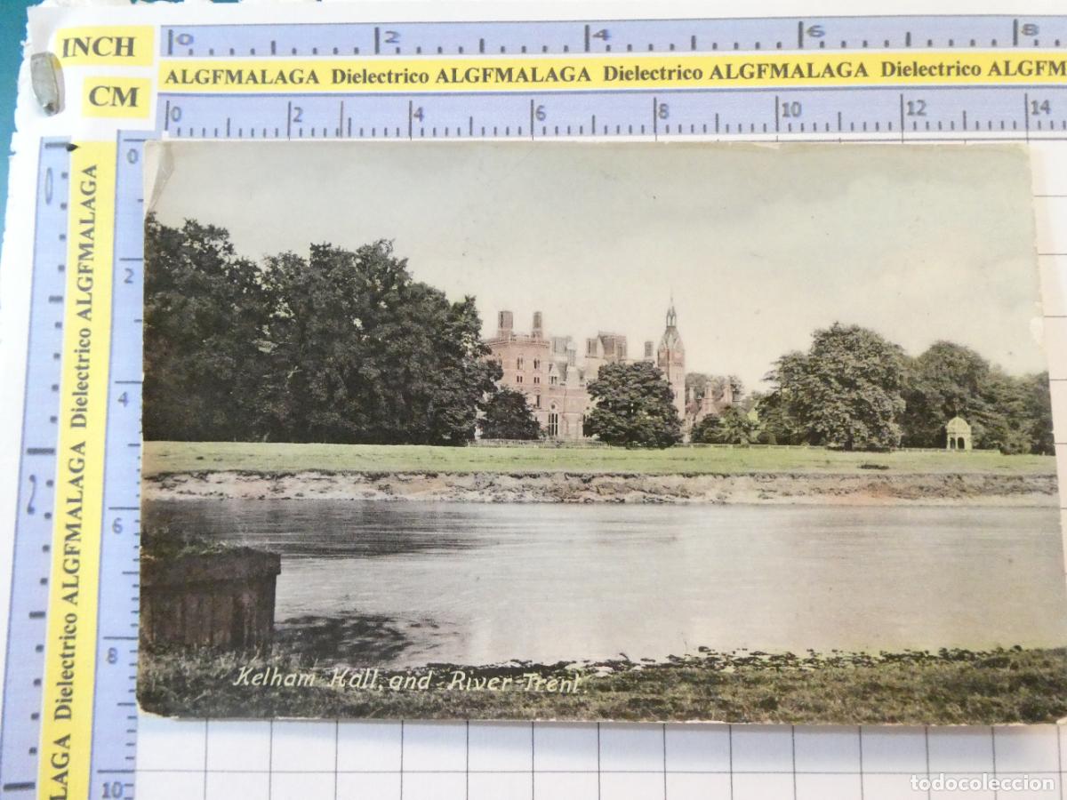 Postales: ANTIGUA POSTAL DEL REINO UNIDO GRAN BRETA&Ntilde;A. KELHAM HALL RIVER TRENT 3634