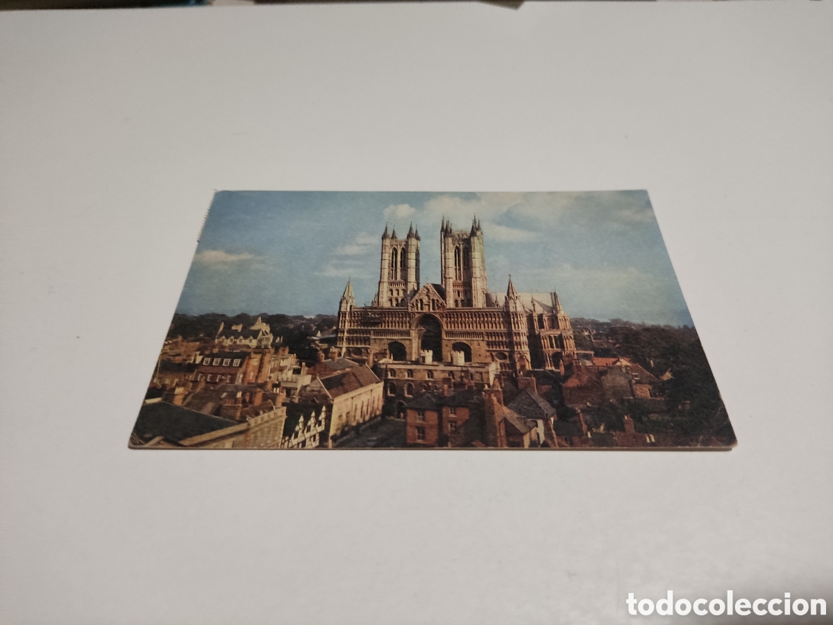 Postales: Postal Lincoln catedral - Foto 1