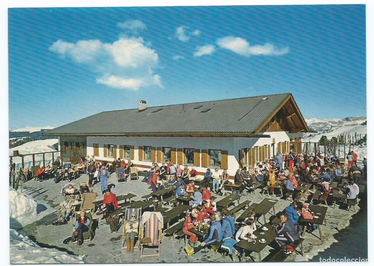 Cartoline: BAR-RESTAURANT TONI SCHIEDER.- WILLIAMSHUTTE M.2150.- FLORIAN - SEISERALM / ITALIA