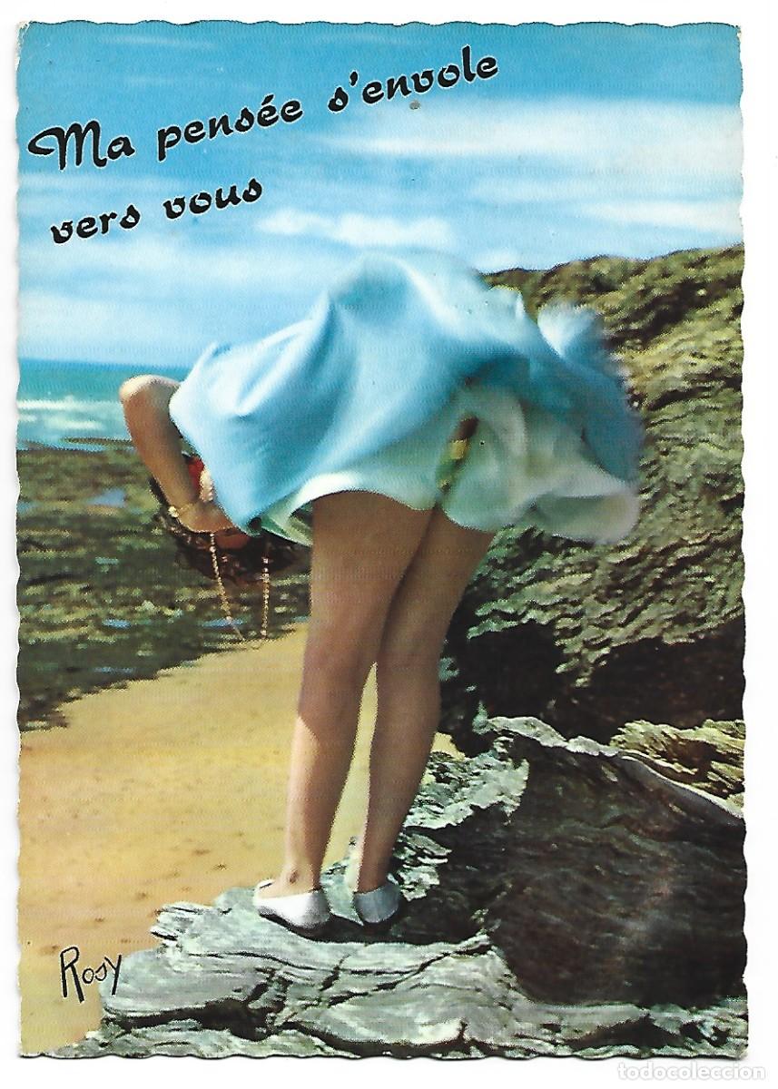 Cartoline: &rdquo; MA PENSEE S&acute;ENVOLE VERD VOUS &rdquo;.- EN VACANCES.- FRANCIA
