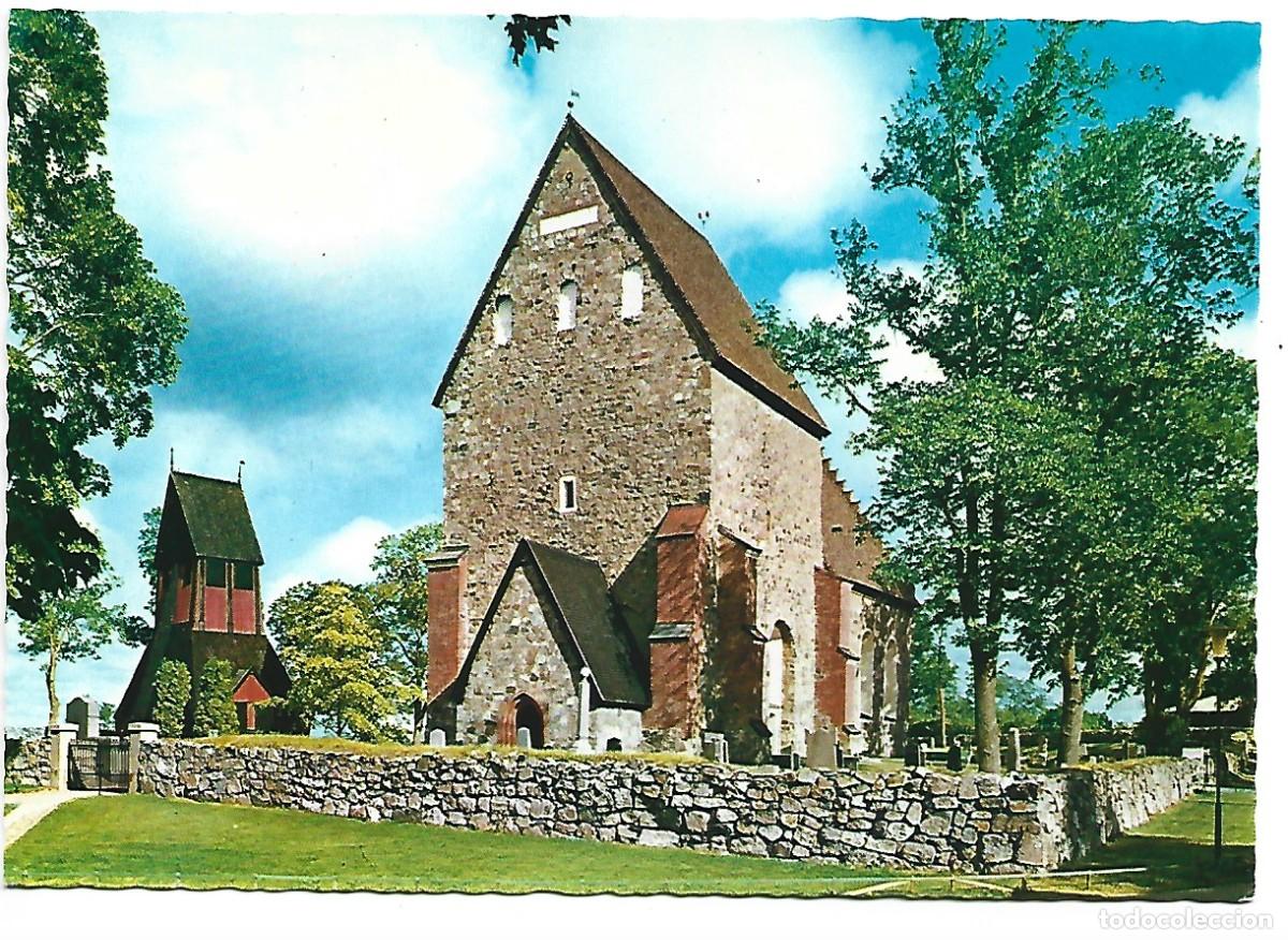 Postales: GAMLA UPPSALA KYRKA.- SUECIA