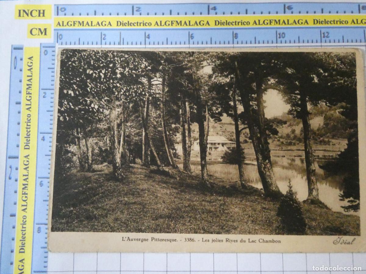 Postcards: ANTIGUA POSTAL DE FRANCIA. L'AVERGNE LES JOLIES RIVES DU LAC CHAMBON. 944
