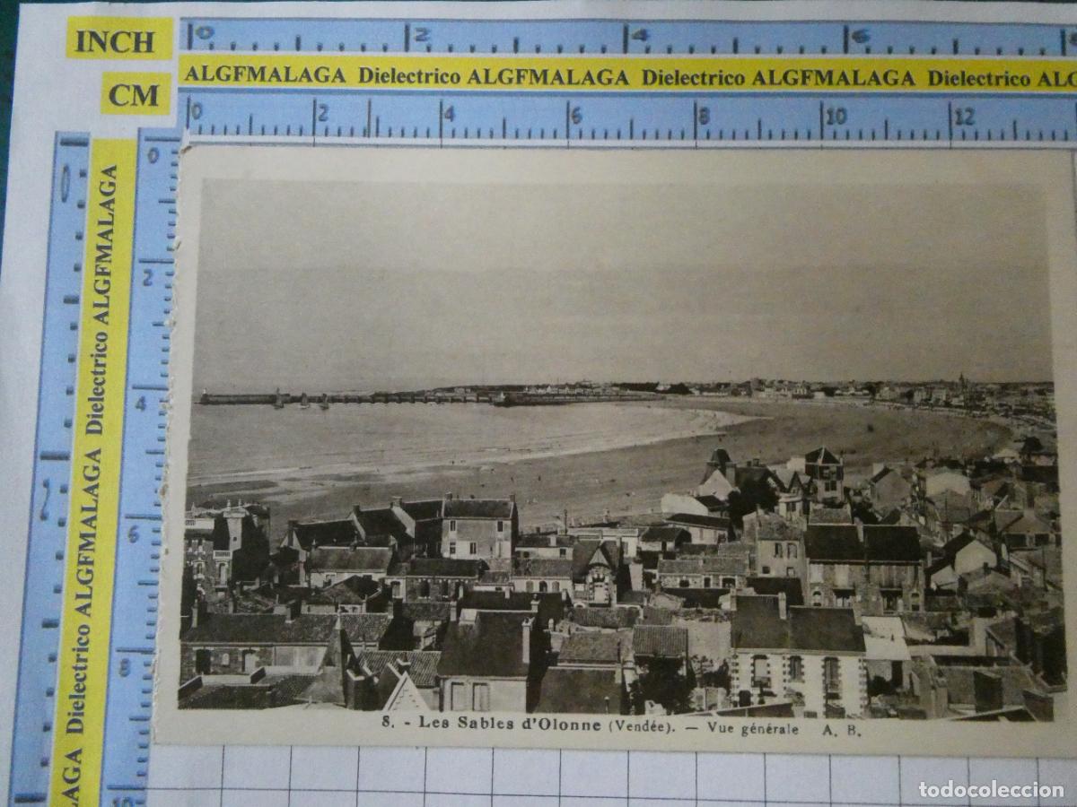 Postais: ANTIGUA POSTAL DE FRANCIA. LES SABLES D'OLONNE . 947