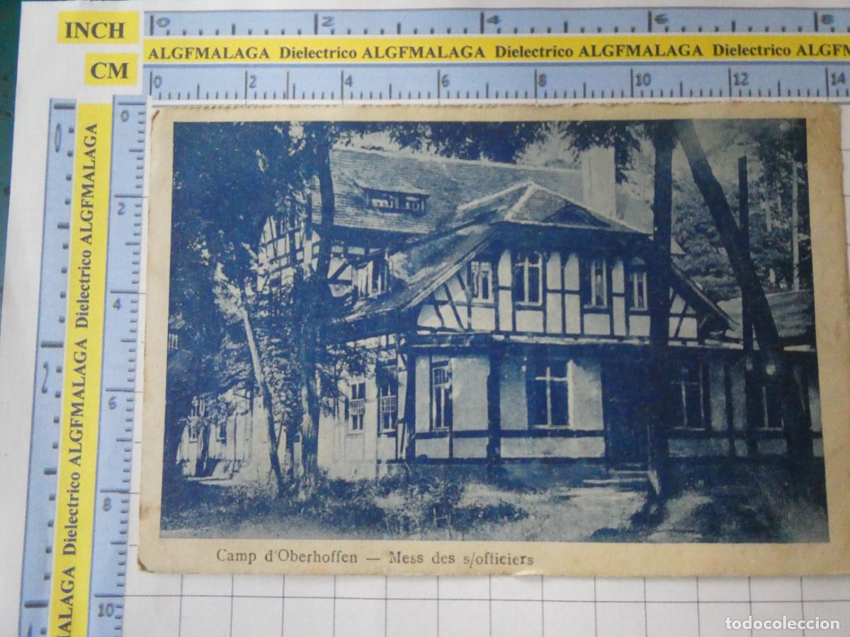 Postais: ANTIGUA POSTAL DE FRANCIA. CAMP D'OBERHOFFEN MESS DES OFFICIERS CUARTEL MILITAR 958