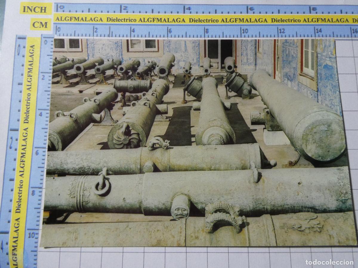 Cartes Postales: POSTAL DE PORTUGAL. MUSEO MILITAR PATIO DA ARTILHARIA CA&Ntilde;ONES. 2636