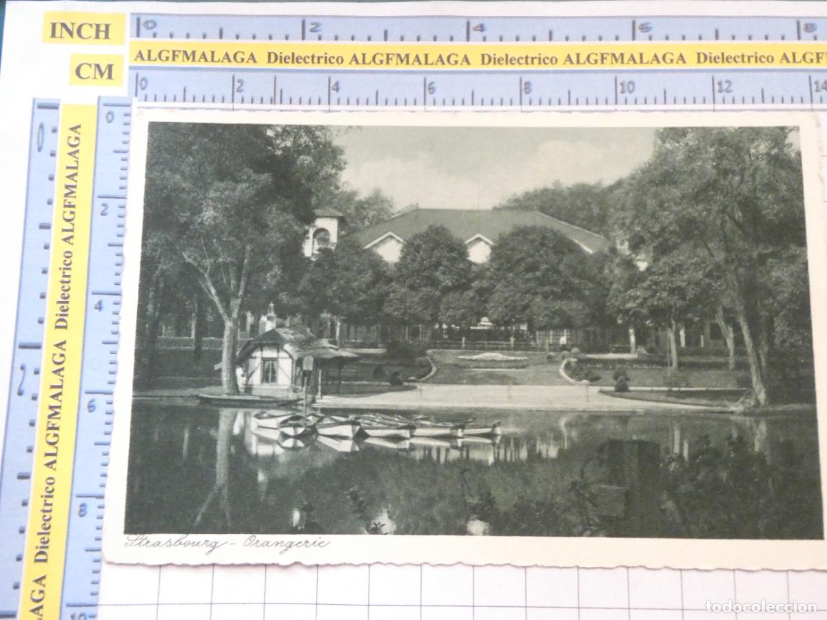 Postales: ANTIGUA POSTAL DE FRANCIA. ESTRASBURGO ORANGERIE. 3656