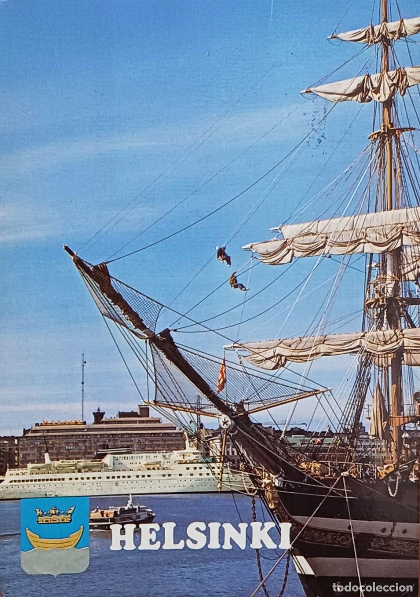 Postales: Finlandia. Helsinki. Barcos. - Foto 1