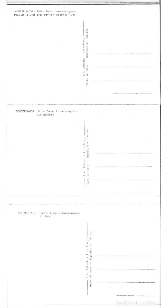 Postales: LIBRITO FLEXO CON 10 VISTAS DE ECHTERNACH / LUXEMBURGO - Foto 4