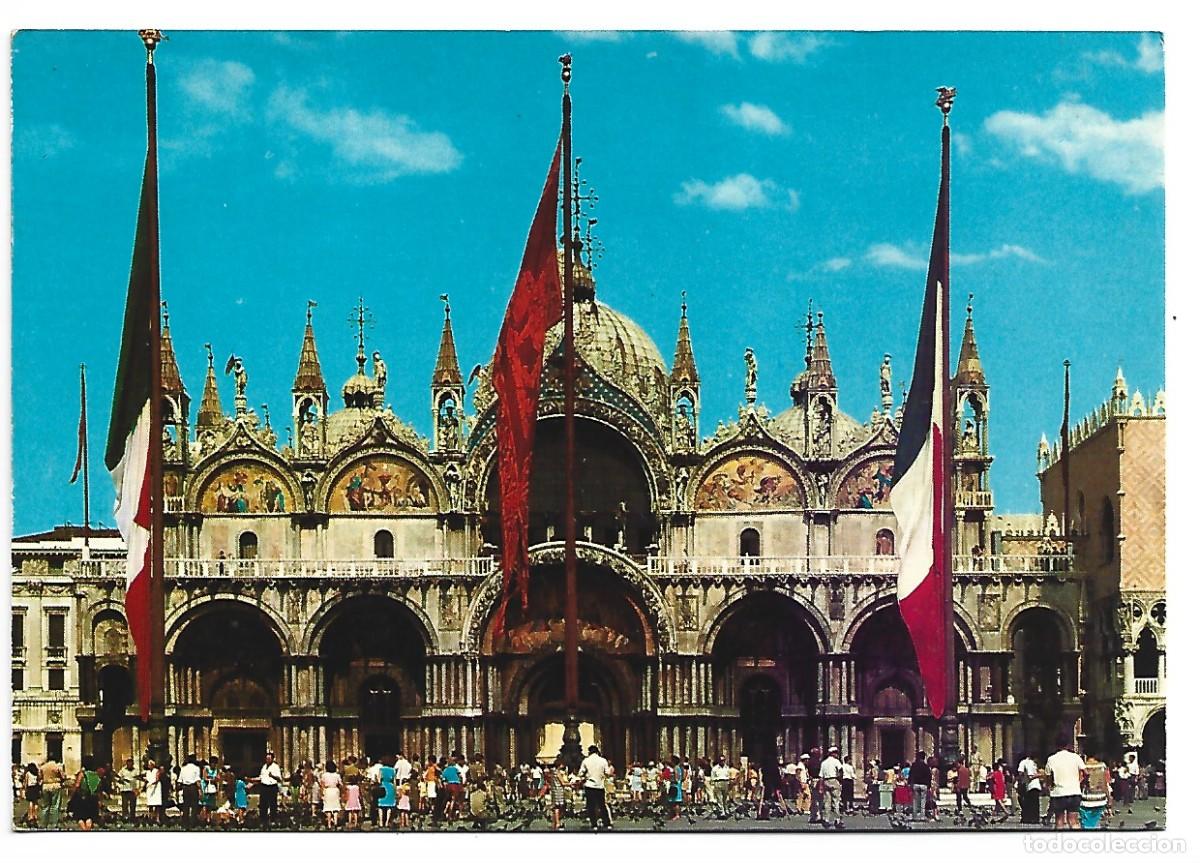 Cartes Postales: PIAZZA E BASILICA DI S. MARCO / S. MARCU&acute;S BASILIC AND SQUARE.- VENEZIA - ITALIA