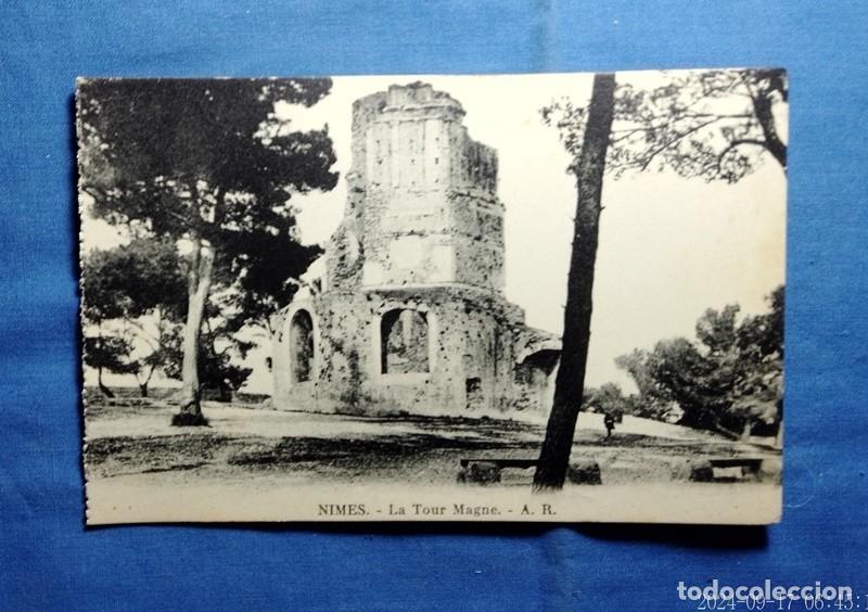 Postcards: Postal La Tour Magne Nimes no circulada