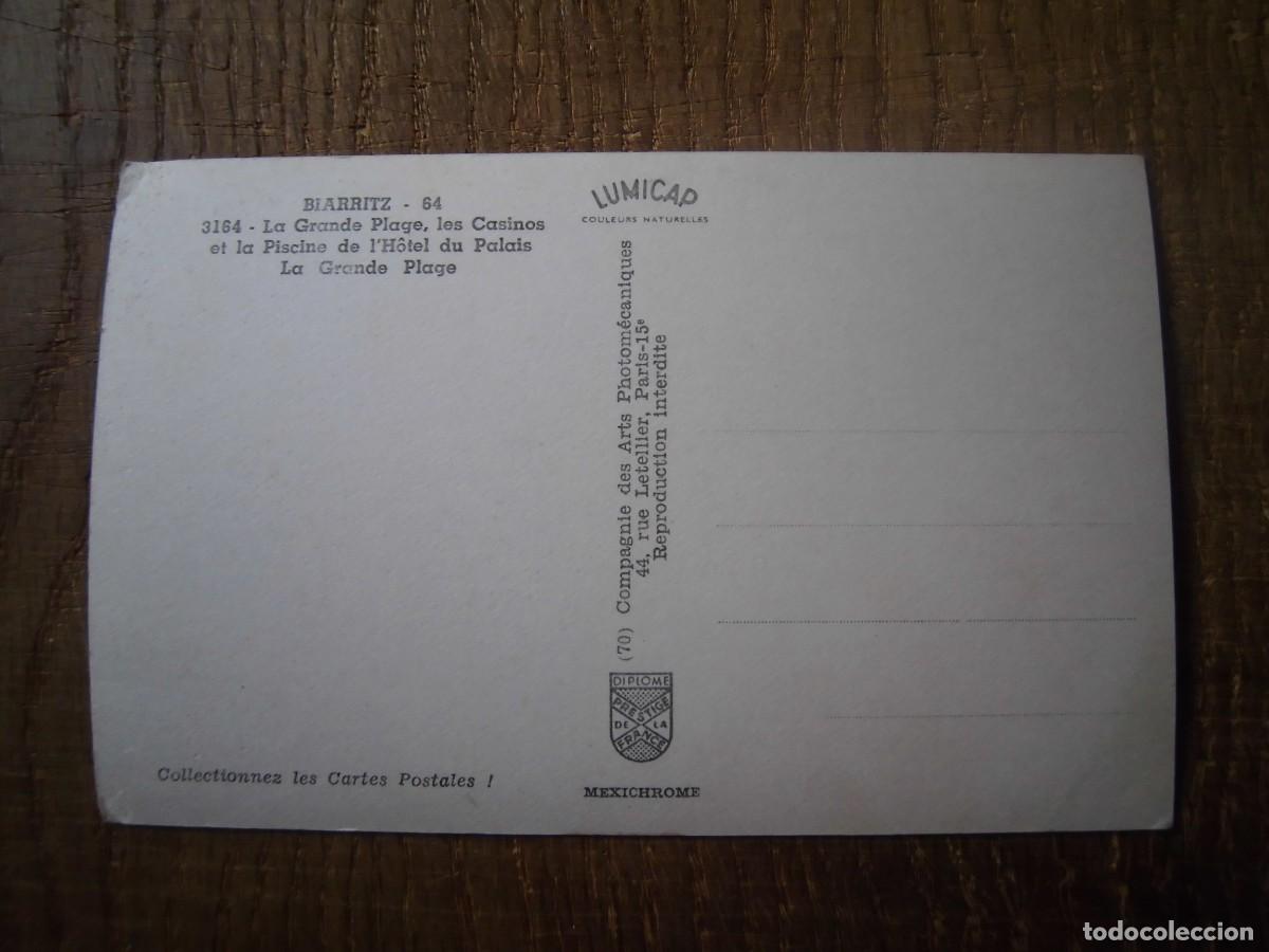 Postales: POSTAL BIARRITZ LUMICAP - Foto 2
