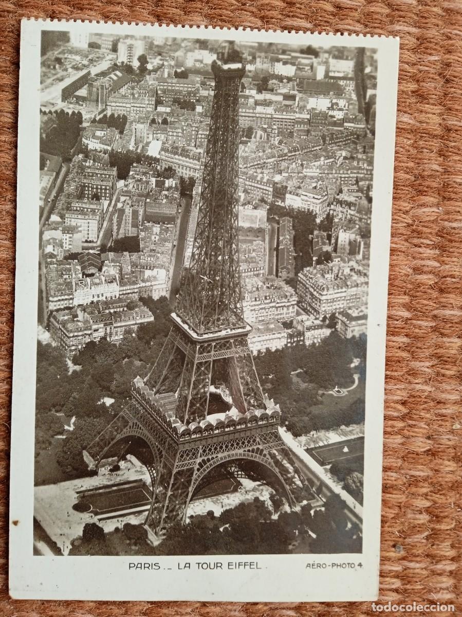 Postales: PARIS - FRANCIA - LA TOUR EIFFEL - AERO PHOTO