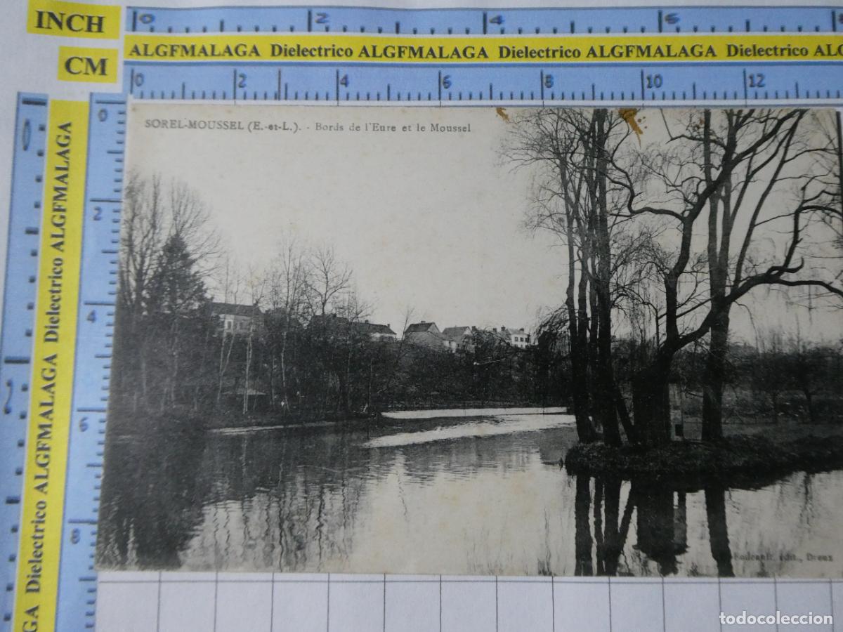 Postcards: ANTIGUA POSTAL DE FRANCIA. SOREL MOUSSEL BORDS DE L'EURE ET LE MOUSSEL. 2535