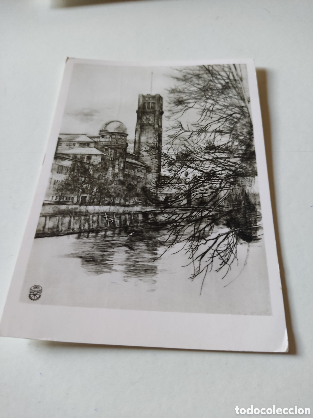 Postales: Postal Munich dibujo museo - Foto 1