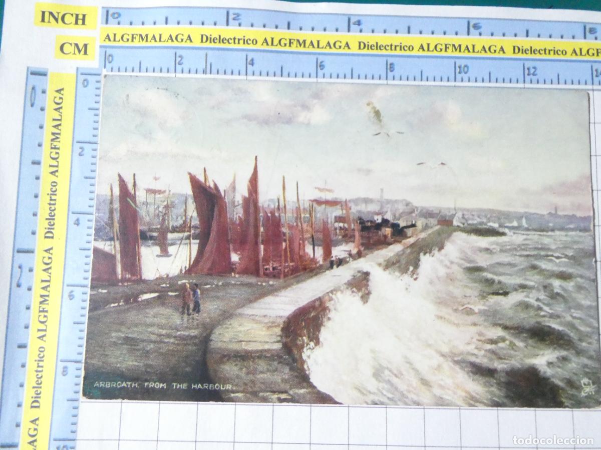 Postales: POSTAL DE REINO UNIDO GRAN BRETA&Ntilde;A. ARBROATH FROM THE HARBOUR. 2469