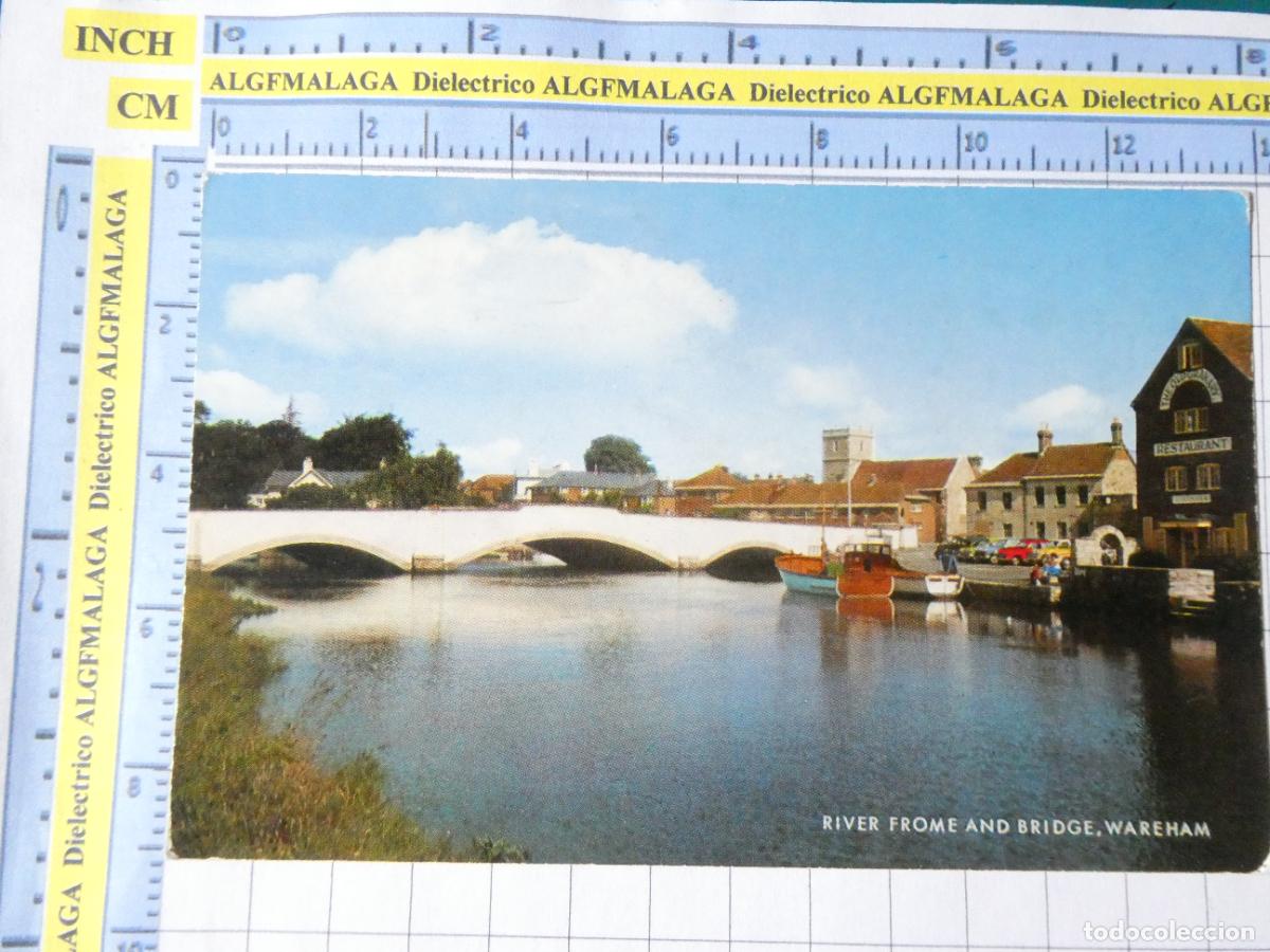 Postais: POSTAL DE REINO UNIDO GRAN BRETA&Ntilde;A. RIVER FROME AND BRIDGE WAREHAM. 2470