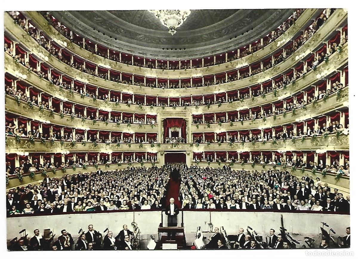 Postales: TEATRO ALLA SCALA - INTERNO / THEATRE TO THE SCALA - INTERIOR.- MILANO - ITALIA
