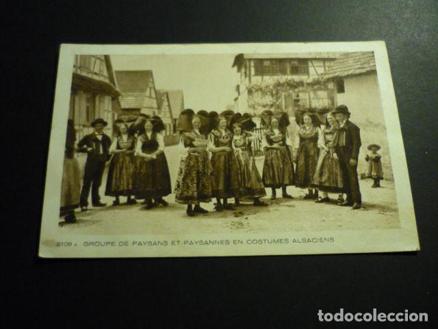 Postales: ALSACIA FRANCIA TIPOS - Foto 1